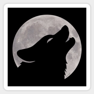 Wolf Moon Sticker